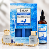 Car Freshener | Hanging Pods Duo + 100 ml Refill – Ocean Haven
