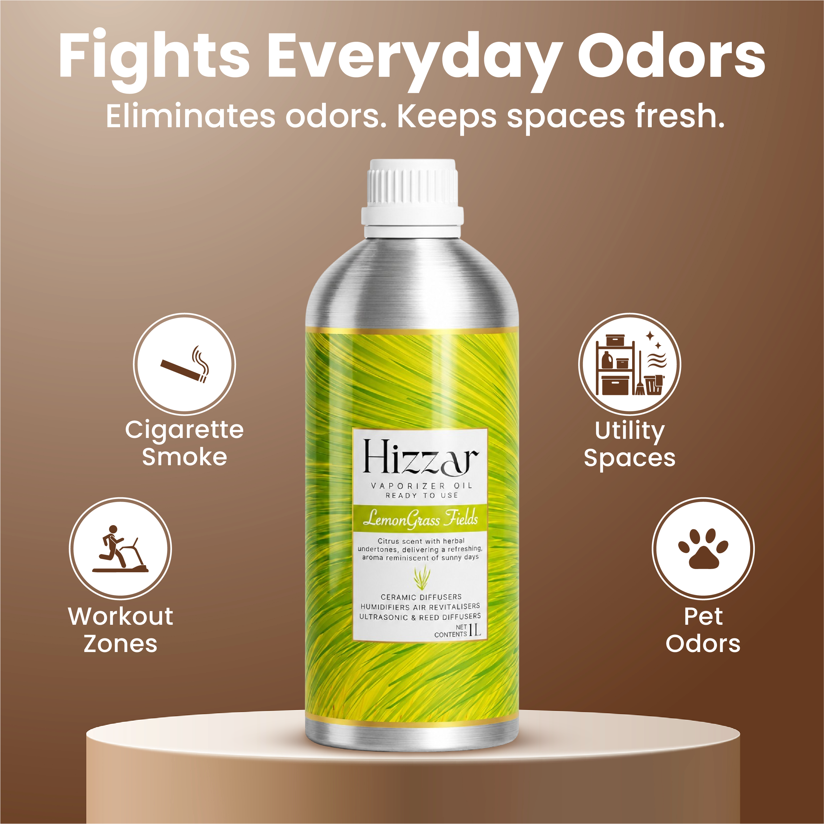 Vaporizer Oil – Lemongrass Fields