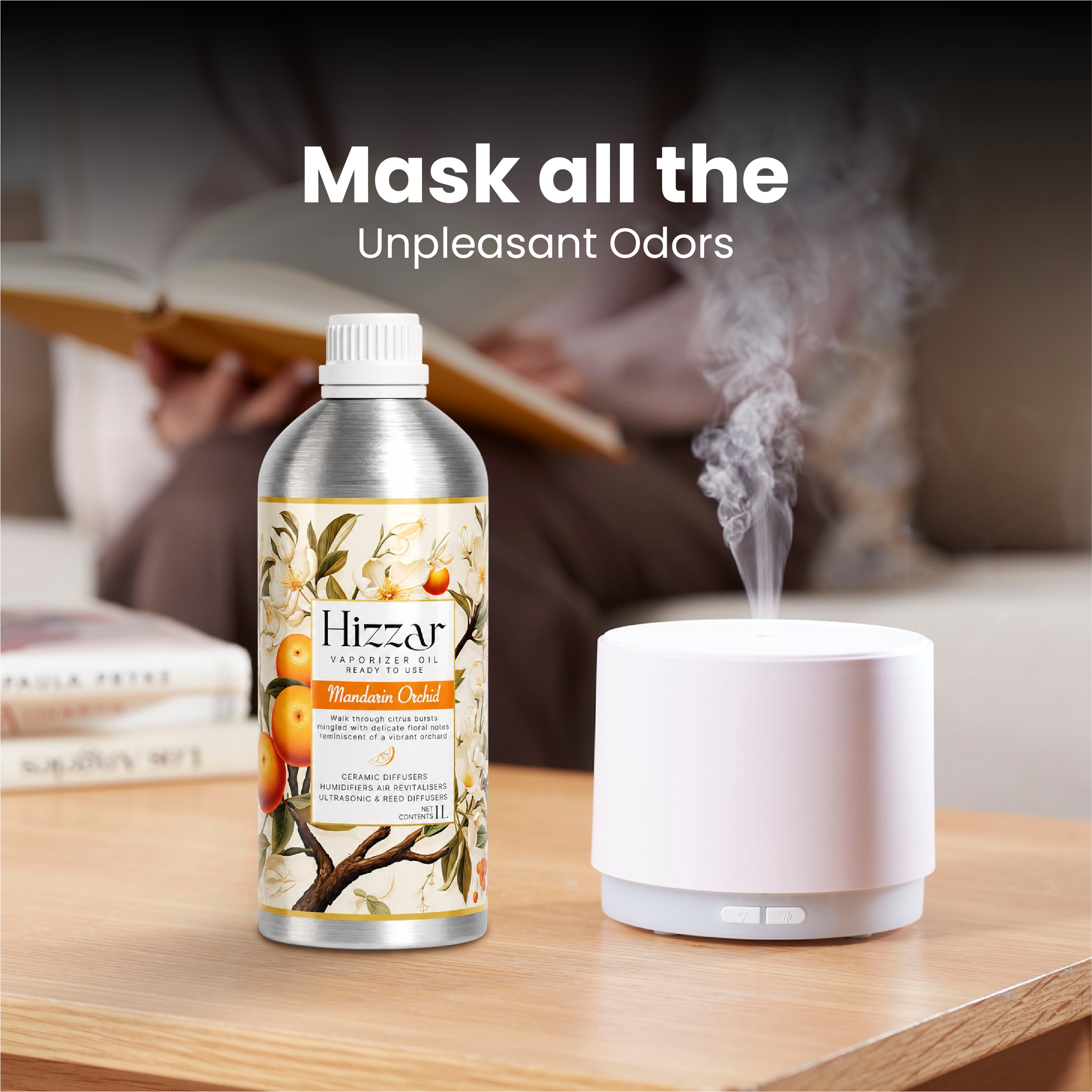 Vaporiser Oil – Mandarin Orchard